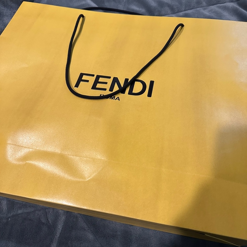 Fendi Beige Patterned Sun Hat - Picture 3 of 5